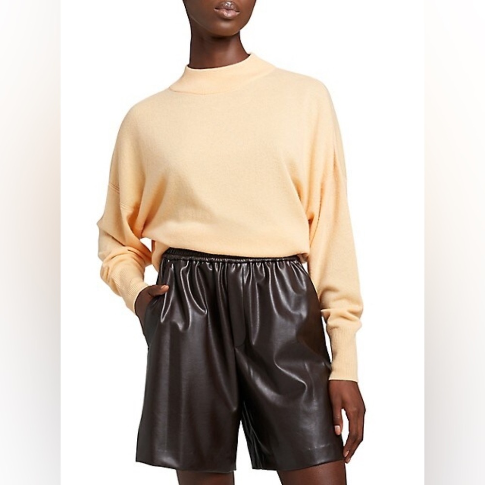 A.L.C. ALC Chiara wool cashmere blend open back sweater large